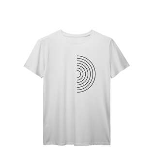 Nome do produto Camiseta T-Shirt “Frequência em Movimento” | Unissex, 9 Cores