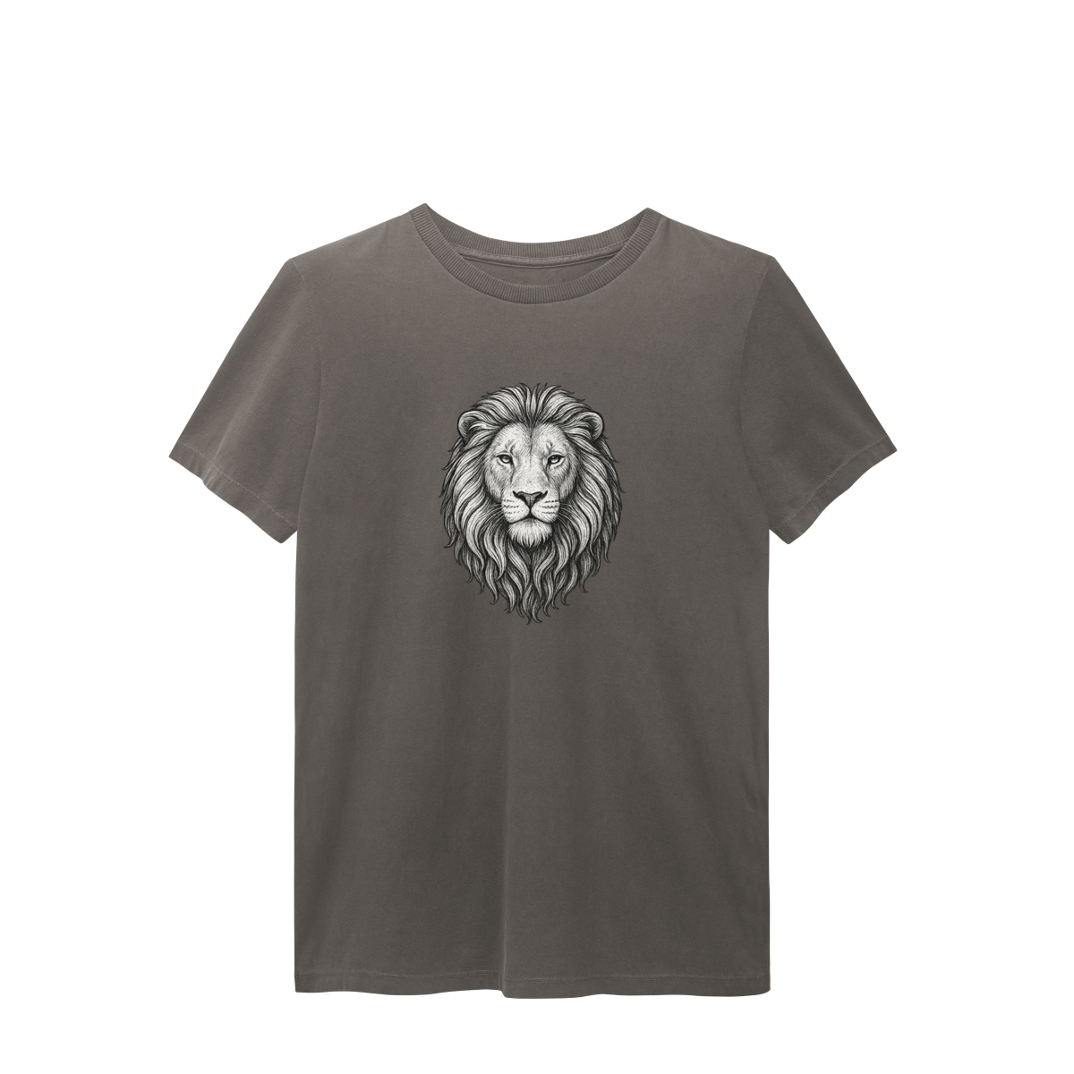 Nome do produto: Camiseta T-Shirt Estonada “Leão” | Unissex, 6 Cores