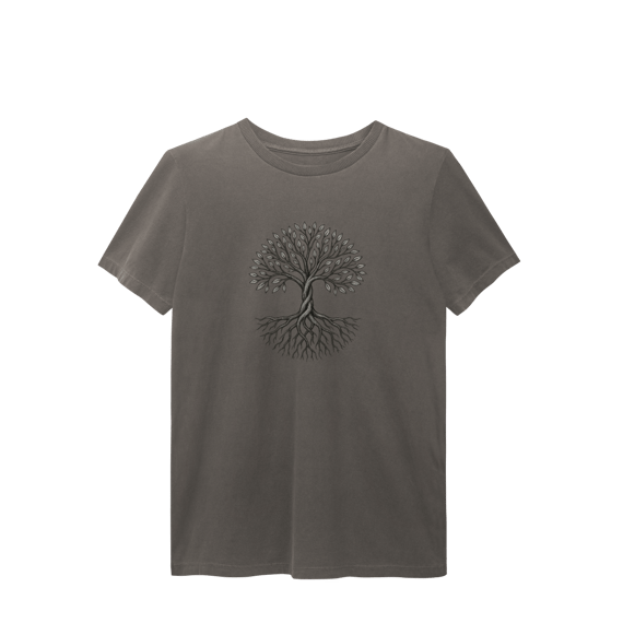 Camiseta T-Shirt Estonada “Raiz e Expansão” | Unissex, 6 Cores