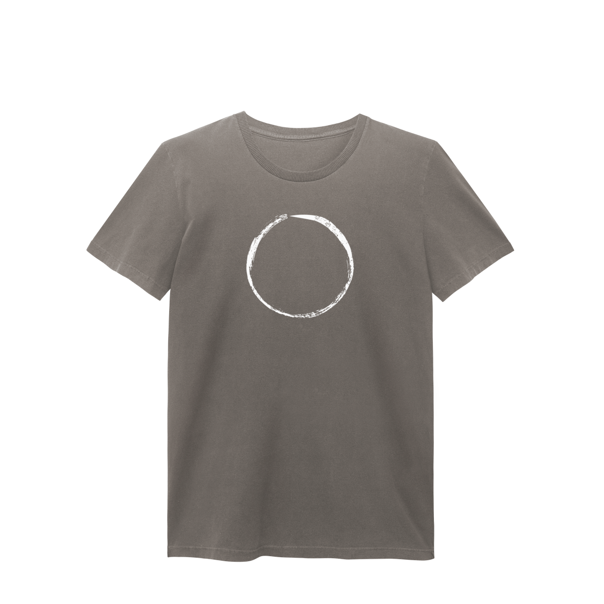 Nome do produto: Camiseta Baby Long Estonada “Círculo” | 4 Cores