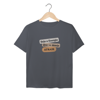 Nome do produto Camiseta Baby Long Sport Dry UV “Seja Energia” – Coleção Frequência Positiva