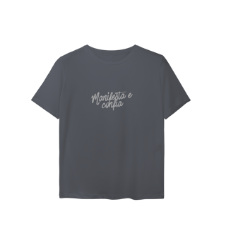 Nome do produto Camiseta Baby Long Sport Dry UV “Manifesta e Confia” | 7 Cores