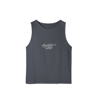 Nome do produto Camiseta Regata Masc. Sport Dry UV “Manifesta e Confia” | 7 Cores