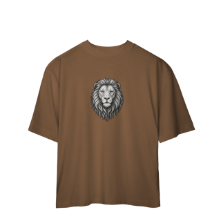 Nome do produto Camiseta Oversized “Leão” | 6 Cores