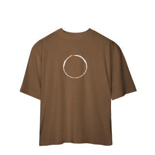 Nome do produto Camiseta Oversized “Círculo” | 6 Cores