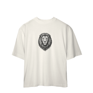 Nome do produto Camiseta Oversized “Leão” | 6 Cores