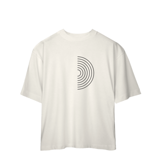 Nome do produto Camiseta Oversized “Frequência em Movimento” | 6 Cores