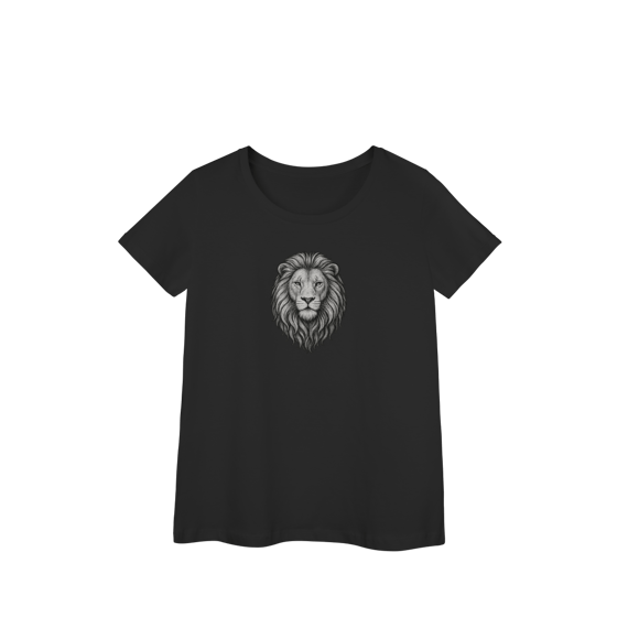 Camiseta Baby Long “Leão”