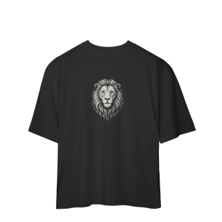 Nome do produto Camiseta Oversized “Leão” | 6 Cores