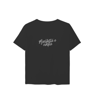 Nome do produto Camiseta Baby Long Sport Dry UV “Manifesta e Confia” | 7 Cores