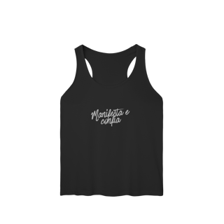 Nome do produto Camiseta Regata Fem. Sport Dry UV “Manifesta e Confia” | 7 Cores