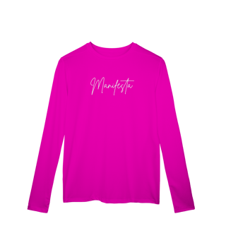 Nome do produto Camiseta Manga Longa Sport Dry UV “Manifesta” | Unissex, 7 Cores