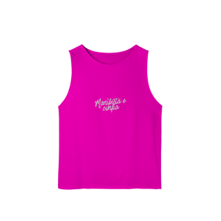 Nome do produto Camiseta Regata Masc. Sport Dry UV “Manifesta e Confia” | 7 Cores