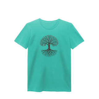 Nome do produto Camiseta Baby Long Estonada “Raiz e Expansão” | 4 Cores