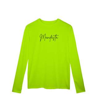 Nome do produto Camiseta Manga Longa Sport Dry UV “Manifesta” | Unissex, 7 Cores