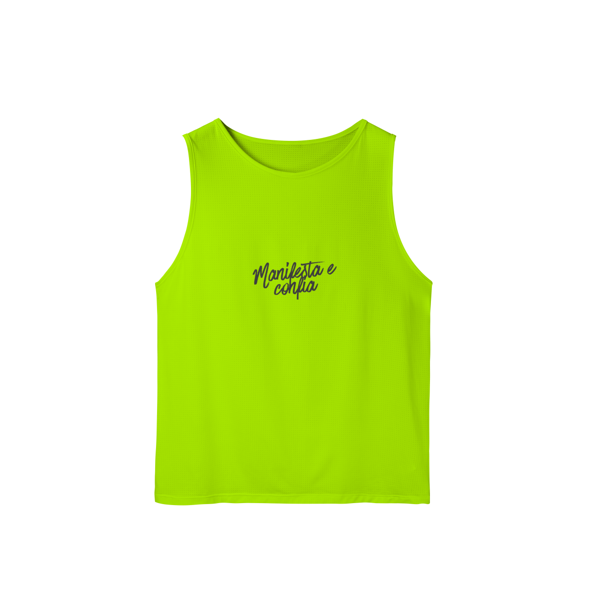 Nome do produto: Camiseta Regata Masc. Sport Dry UV “Manifesta e Confia” | 7 Cores