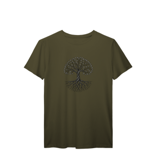 Nome do produto Camiseta T-Shirt “Raiz e Expansão” | Unissex, 9 Cores