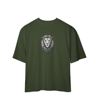 Nome do produto Camiseta Oversized “Leão” | 6 Cores