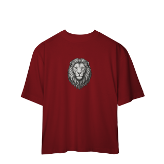 Nome do produto Camiseta Oversized “Leão” | 6 Cores