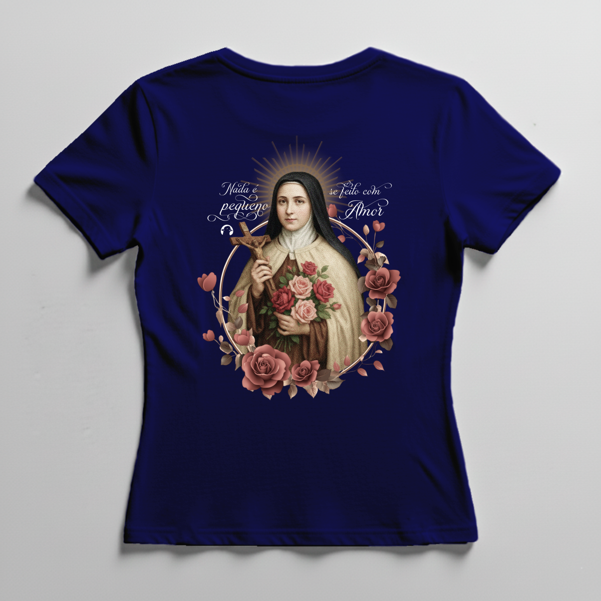 Nome do produto: Babylook – Santa Teresinha do Menino Jesus