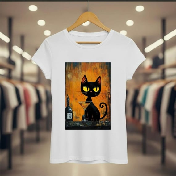 Camiseta Quality - Estampa Happy Hour (Algodão 30.1)