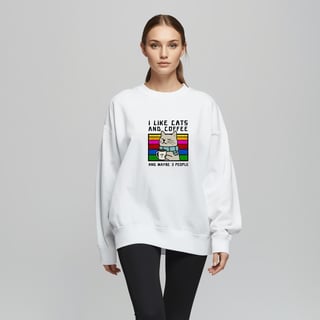 Moletom Gato & Café