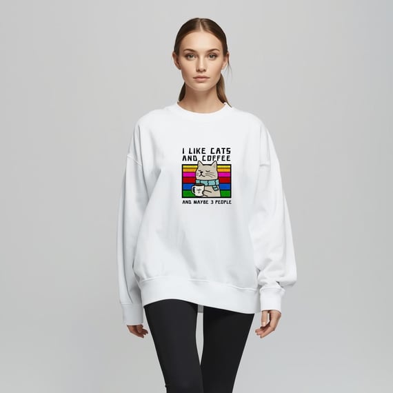 Moletom Gato & Café