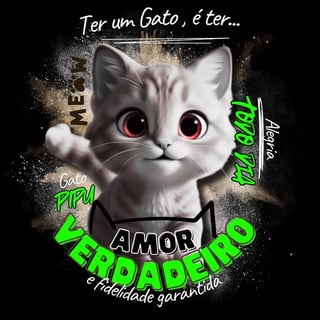 Nome do produto T-Shirt Cropped True Love Cat