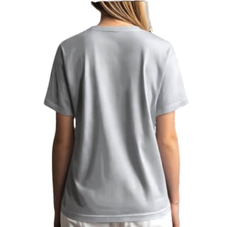 Nome do produto Camiseta Cinza Mescla Gato Stay Weird - Moda Geek