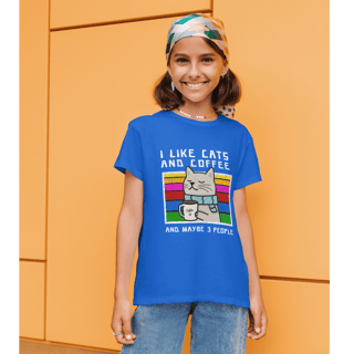 Nome do produto Baby Look (Gatos & Café) - Algodão 30.1 Quality