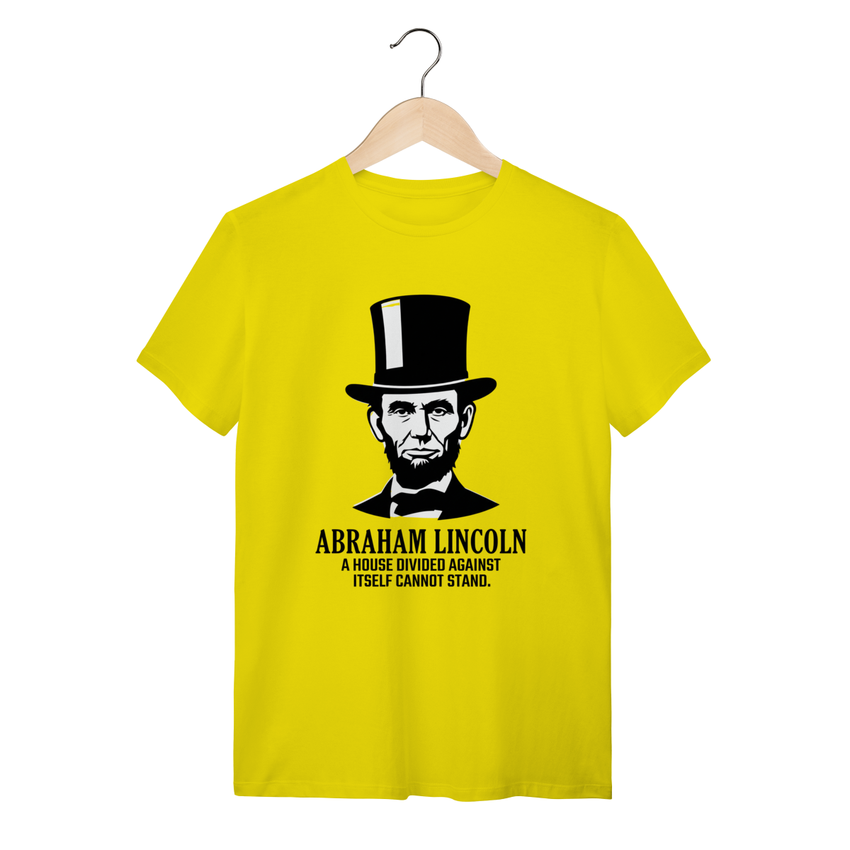 Nome do produto: Camiseta Abraham Lincoln - A House Divided | Premium Humanidades