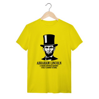 Camiseta Abraham Lincoln - A House Divided | Premium Humanidades