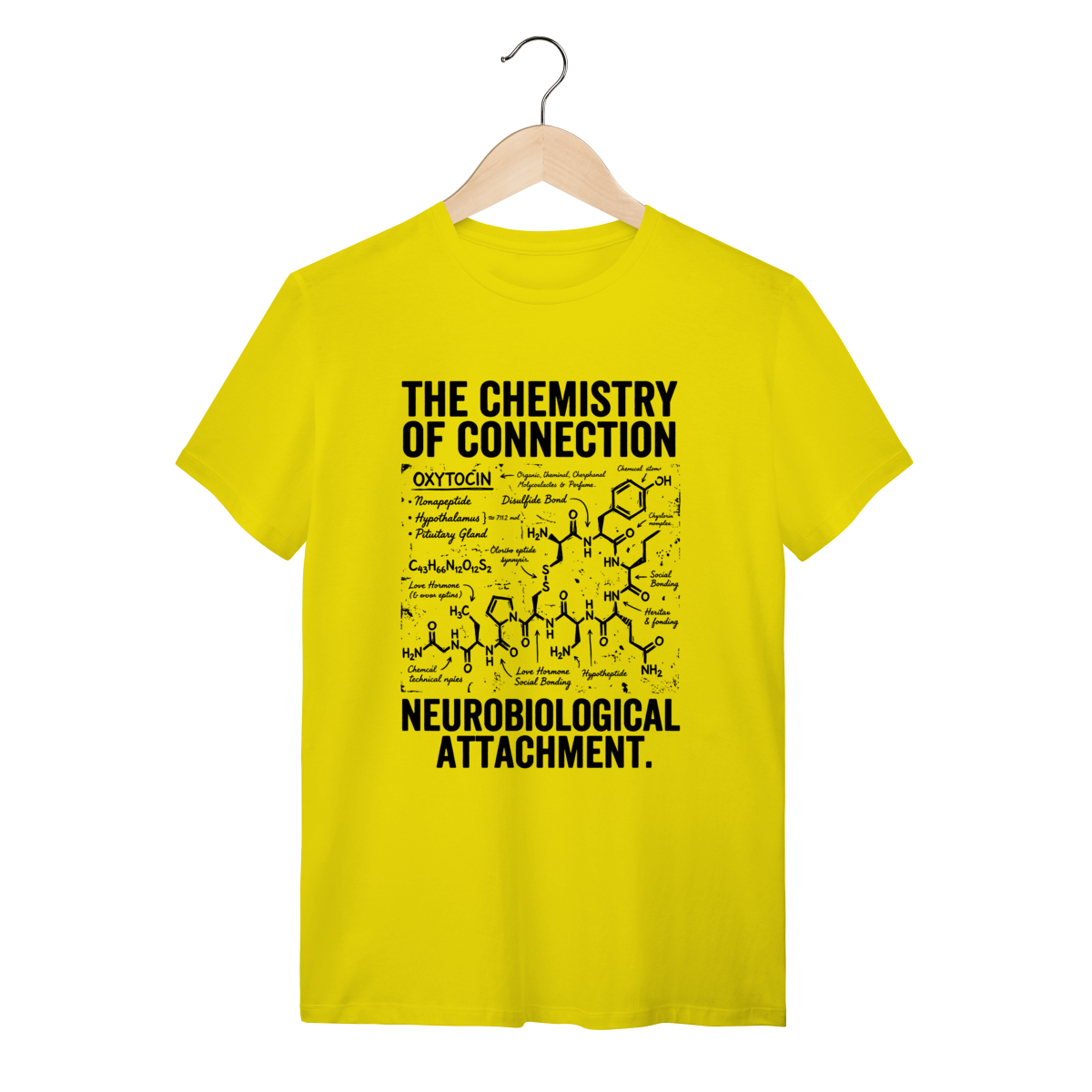 Nome do produto: Camiseta Molécula de Oxitocina: A Química da Conexão