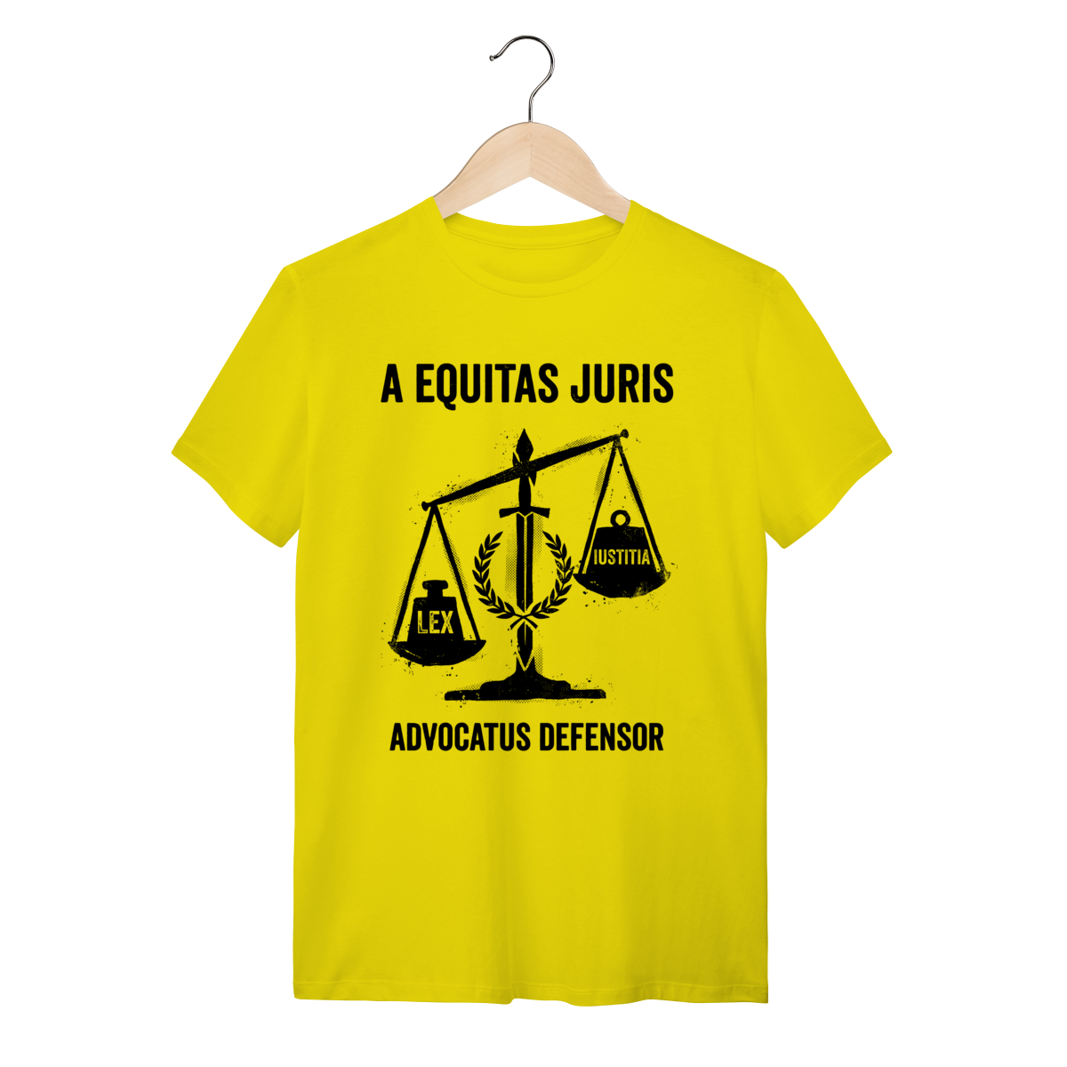 Nome do produto: Camiseta Balança da Justiça: O Equilíbrio da Lei