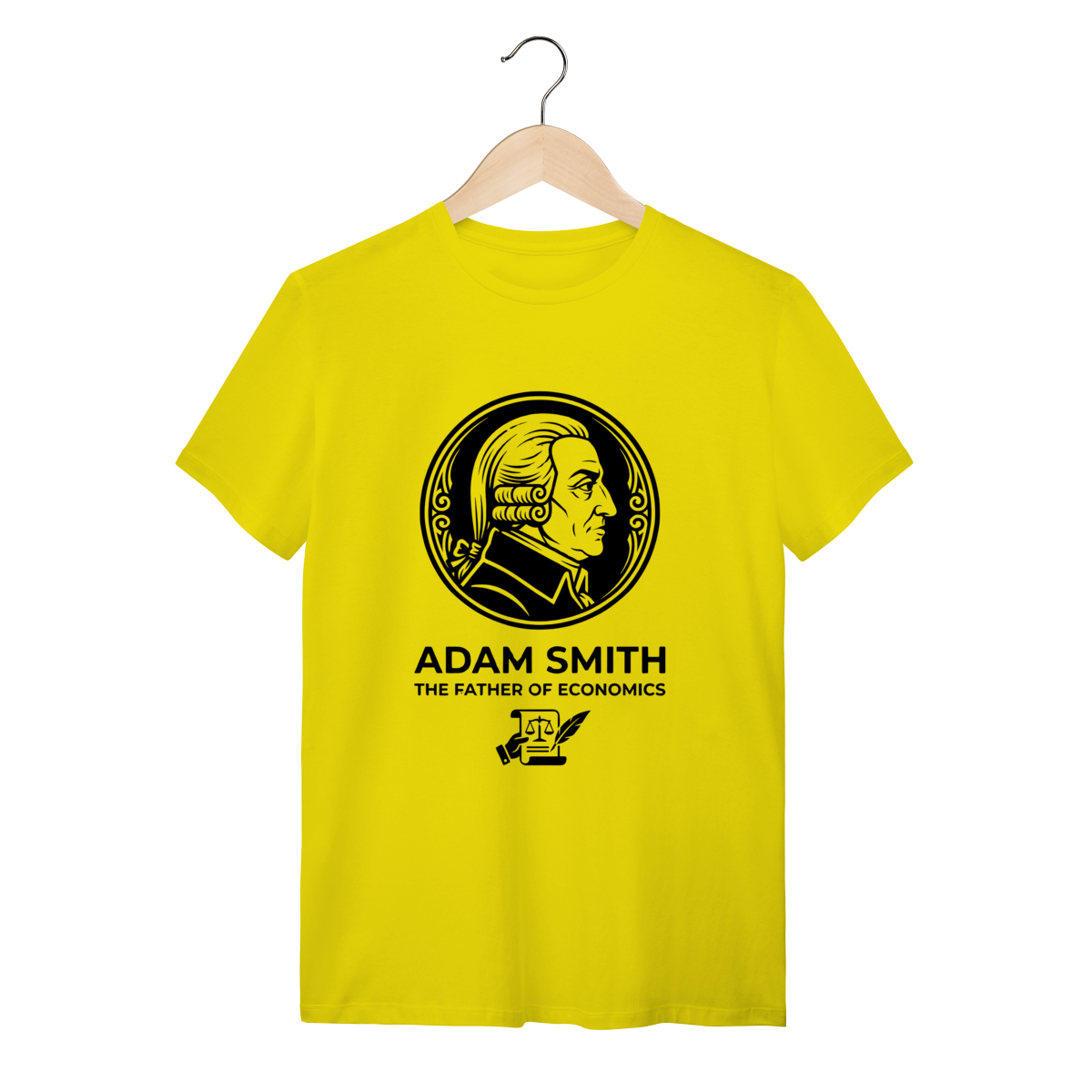 Nome do produto: Camiseta Adam Smith – Economia Clássica