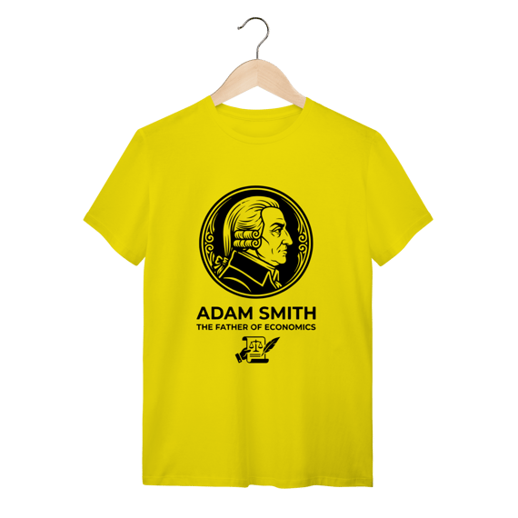 Camiseta Adam Smith – Economia Clássica