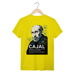 Nome do produto Camiseta Santiago Ramón y Cajal - A Arte da Neurociência