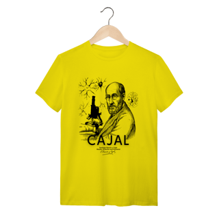Nome do produto Camiseta Neurônios de Cajal - O Mapa da Mente