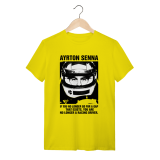 Nome do produto Camiseta Ayrton Senna: O Gap da Lenda – Edição Especial