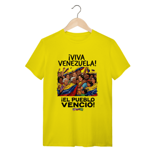 Nome do produto Camiseta Viva Venezuela: O Povo Venceu – Edição Especial e Histórica 2026
