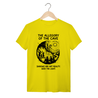 Nome do produto Camiseta Alegoria da Caverna: A Realidade Revelada
