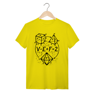 Nome do produto Camiseta Fórmula de Euler – Matemática