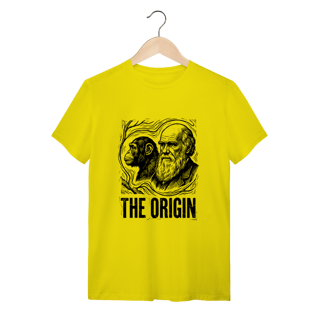 Nome do produto Camiseta Charles Darwin – Coleção A Origem (8 Estampas Exclusivas)