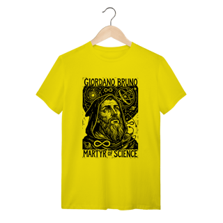 Nome do produto Camiseta Giordano Bruno – Cosmologia e Astronomia