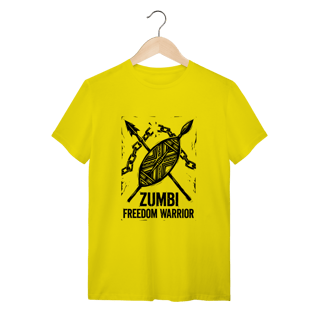 Nome do produto Camiseta Zumbi dos Palmares – História do Brasil