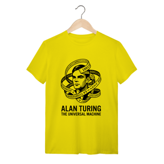 Nome do produto Camiseta Alan Turing – Ciência da Computação