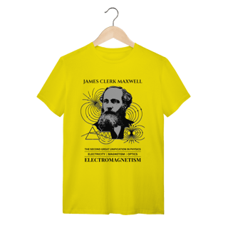 Nome do produto Camiseta Equações de Maxwell - A Unificação da Luz