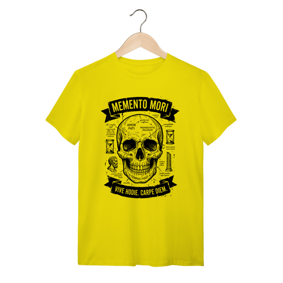 Camiseta Memento Mori: A Consciência da Vida