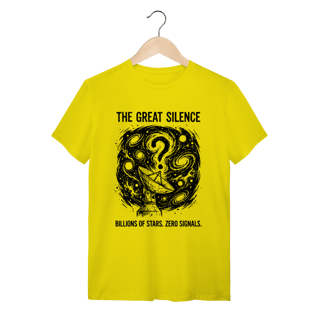 Nome do produto Camiseta Paradoxo de Fermi: O Silêncio do Universo