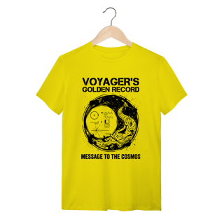 Nome do produto Camiseta Voyager Golden Record: O Mensageiro Cósmico